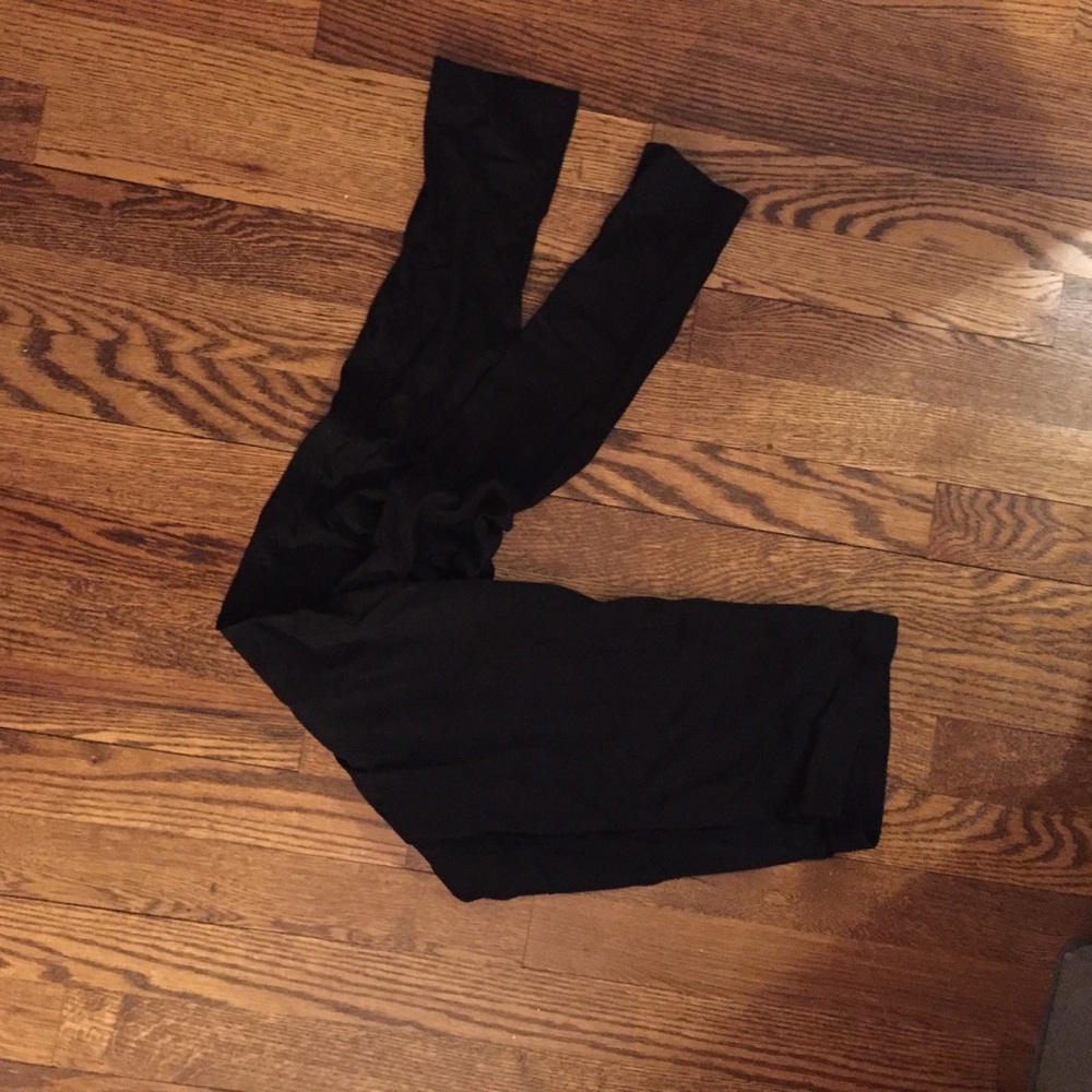 H&M basic black leggings NWT